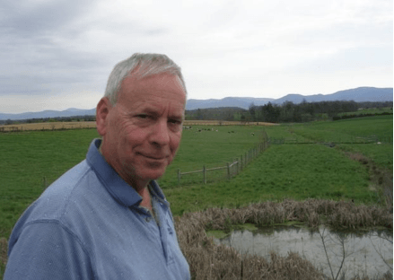 Gerald Garber - Improved herd health by fencing his cows out of this stream