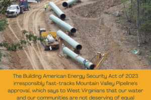 Tell DC leaders: Reject the unjust approval of the Mountain Valley Pipeline.