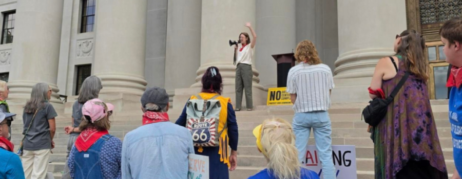 Data centers rally sept 2026